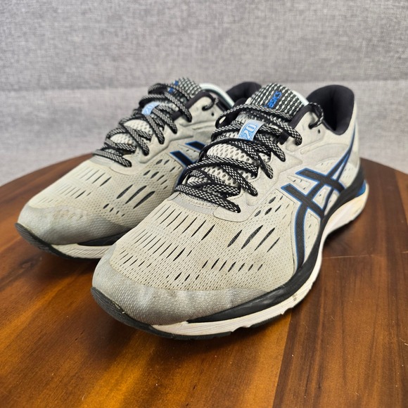 ASICS Gel Cumulus 20 Wide Mens Running Shoes Gray Blue Athletic Sneakers Sz 10.5 - Picture 3 of 15